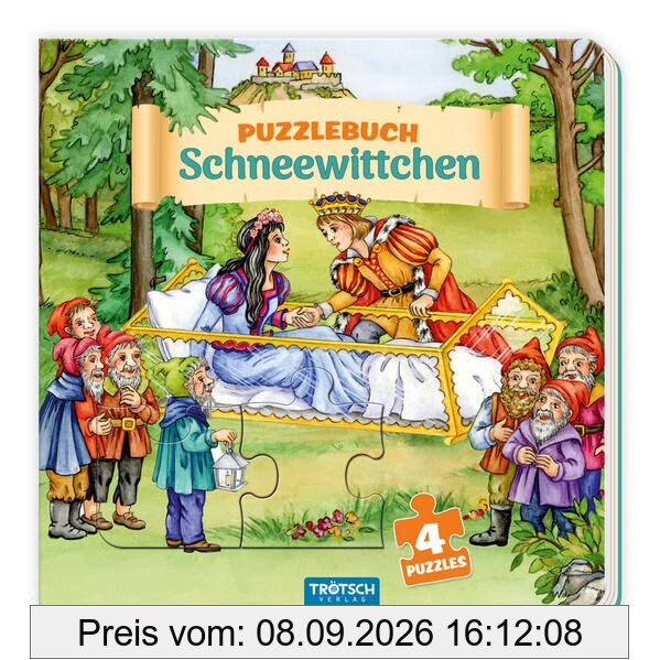 Trötsch Pappenbuch Puzzlebuch Schneewittchen: Beschäftigungsbuch Entdeckerbuch Puzzlebuch