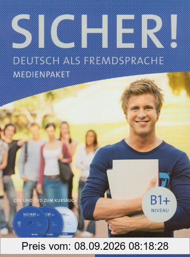 Sicher ! B1+ MEDIENPAKET: 1 DVD und 2 CDs. Deutsch als Fremdsprache