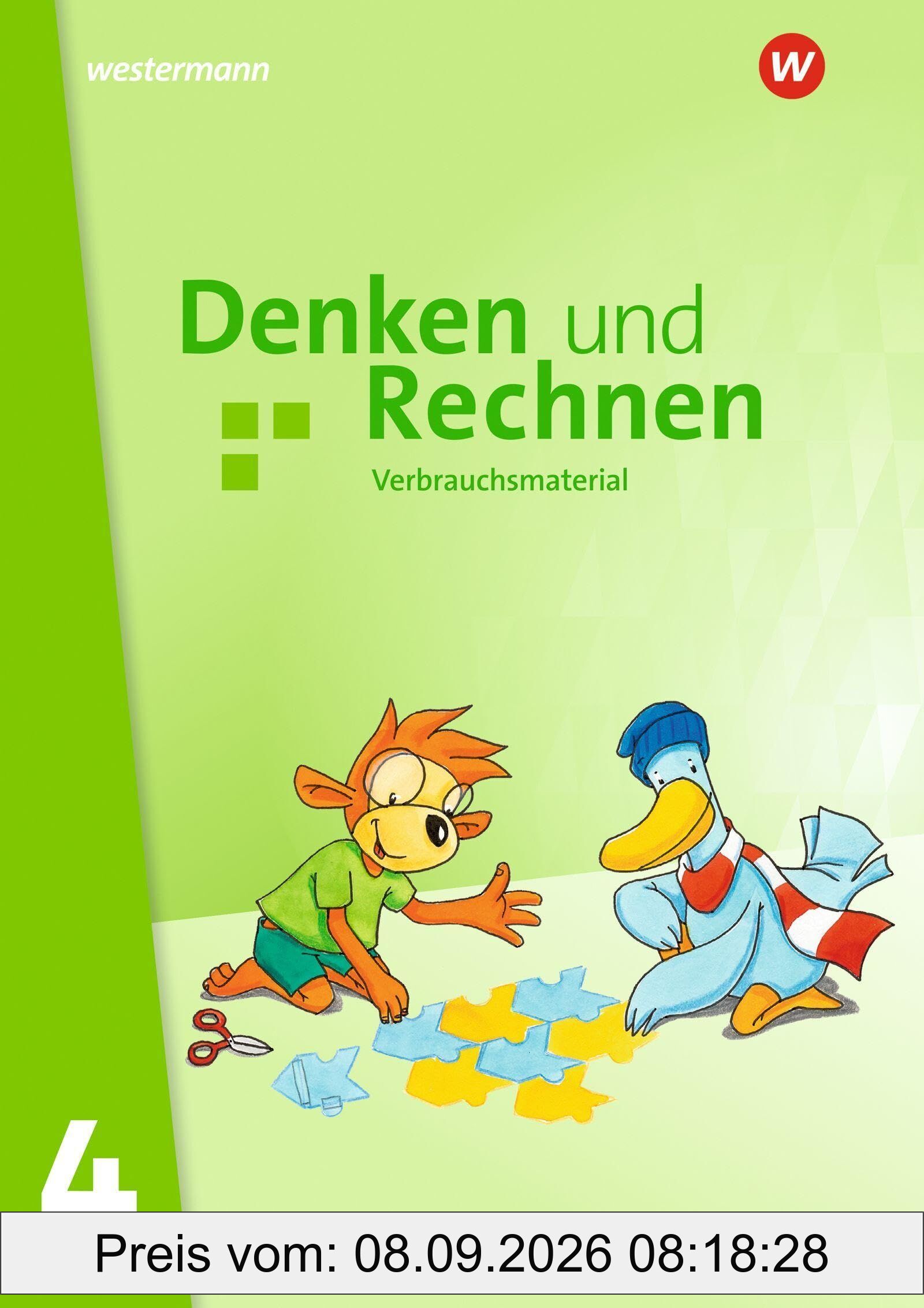 Denken und Rechnen - Schulbuch 4 Verbrauchversion - Allgemeine Ausgabe