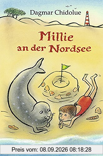 Millie an der Nordsee