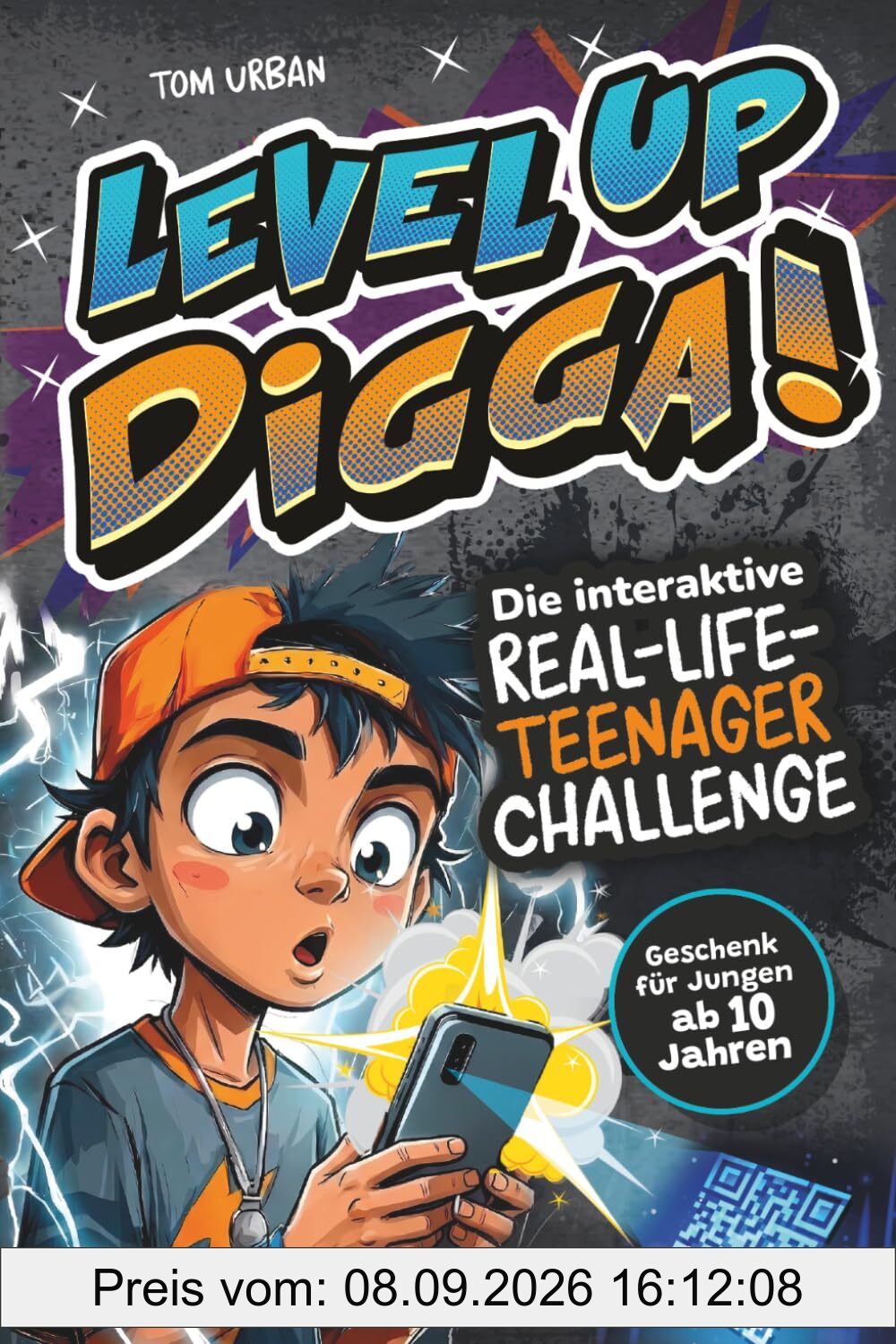 LEVEL UP, DIGGA! Die interaktive Real-Life-Teenager-Challenge mit 101 echten Leveln & Missionen für mehr Action statt Scrollen | Geschenk für Jungen ab 10 Jahren