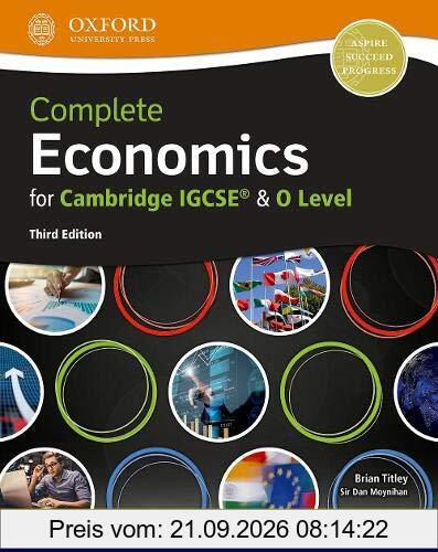 Economics: A Complete Course for IGCSE and O Level
