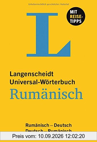 Langenscheidt Universal-Wörterbuch Rumänisch: Rumänisch-Deutsch/Deutsch-Rumänisch (Langenscheidt Universal-Wörterbücher)