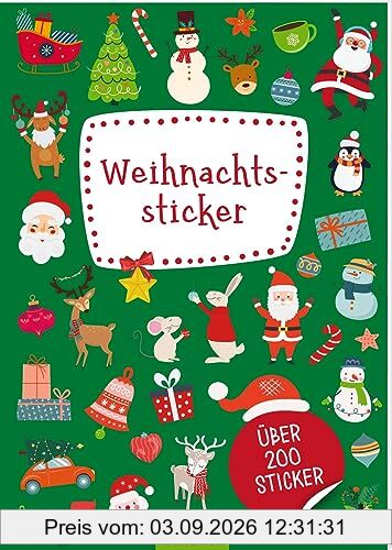 Weihnachtssticker: Über 200 Sticker | Dekosticker für die Winterzeit