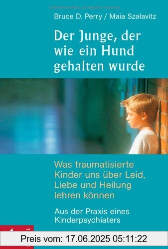 Binding : Gebundene Ausgabe, Edition : 5, Label : Kösel-Verlag, Publisher : Kösel-Verlag, medium : Gebundene Ausgabe, numberOfPages : 336, publicationDate : 2008-03-26, authors : Perry, Bruce D., Maia Szalavitz, translators : Judith Jahn, languages : german, ISBN : 3466307686