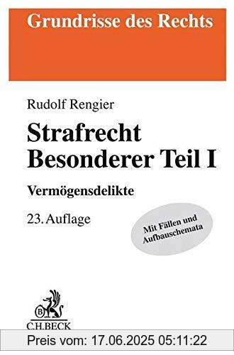 Binding : Taschenbuch, Edition : 23, Label : C.H.Beck, Publisher : C.H.Beck, medium : Taschenbuch, numberOfPages : 514, publicationDate : 2021-04-11, authors : Rudolf Rengier, ISBN : 340675886X