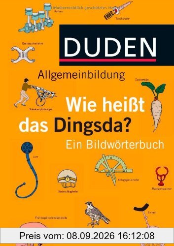 Duden Allgemeinbildung - Wie heißt das Dingsda?: Ein Bildwörterbuch
