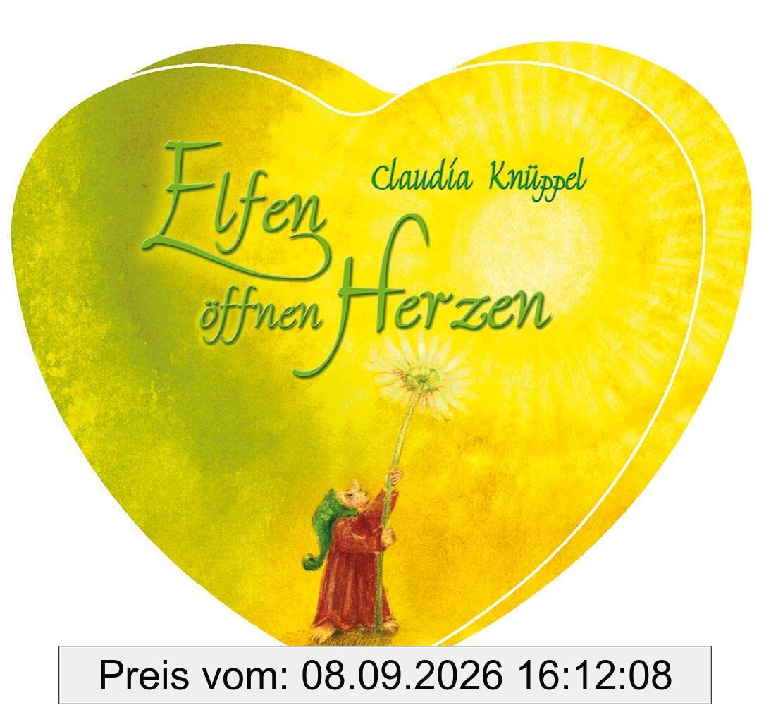 Elfen öffnen Herzen. 49 farbige Herzkarten (9 x 10 cm) in Herzbox: 49 farbige Herzkarten im Format 9 x 10 cm in Herzbox