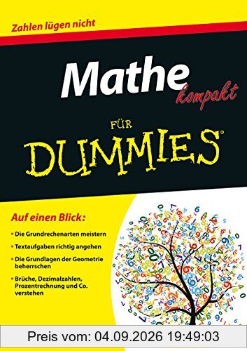 Mathe kompakt für Dummies