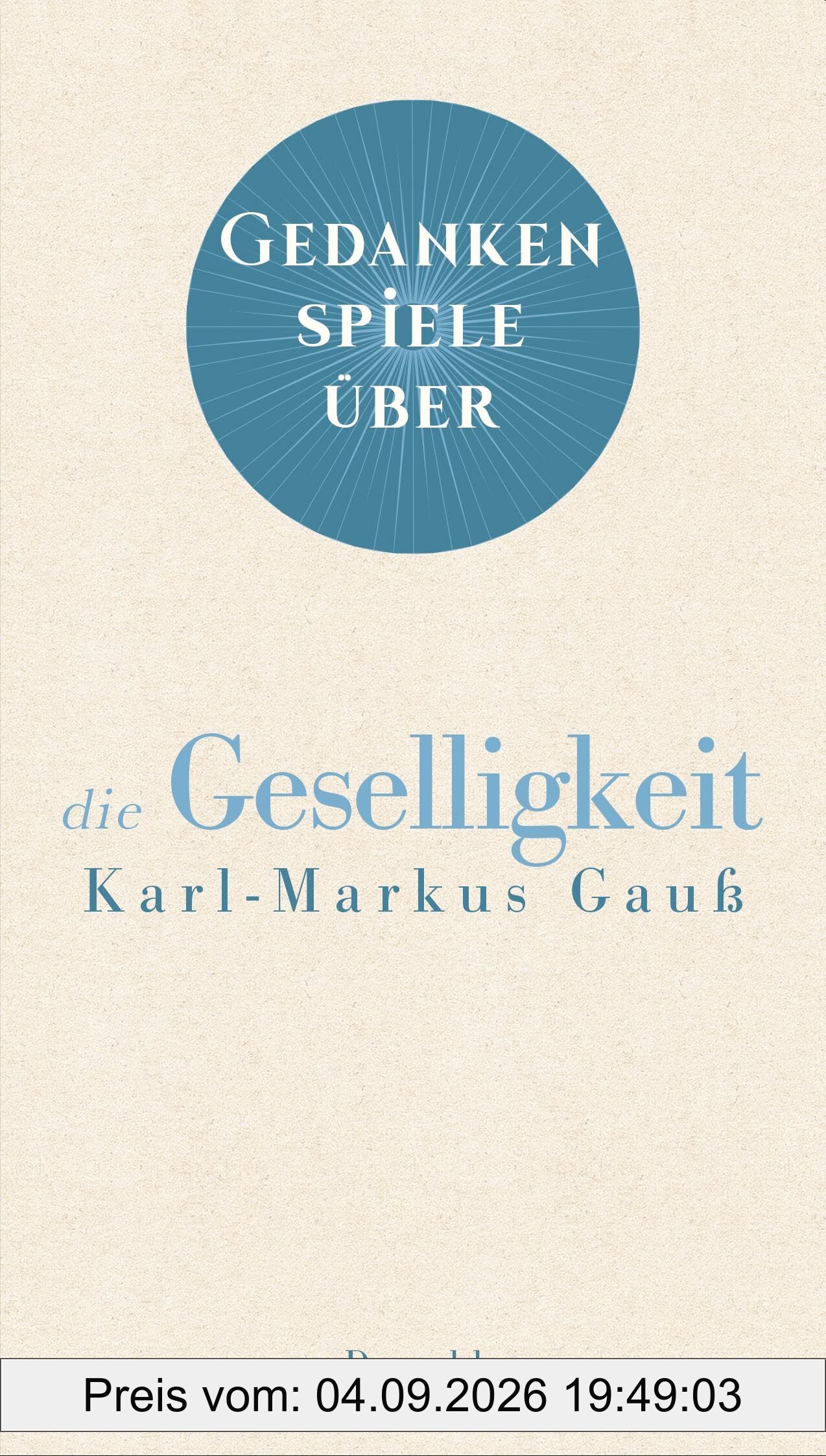 Gedankenspiele über die Geselligkeit