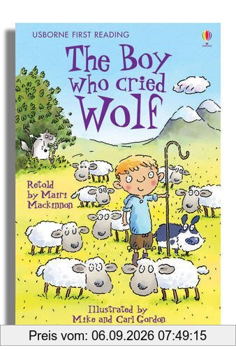 The Boy Who Cried Wolf (Usborne First Reading)