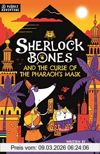 Tim Collins Sherlock Bones And The Curse Of The Pharaoh's Mask, A Puzzle Adventure