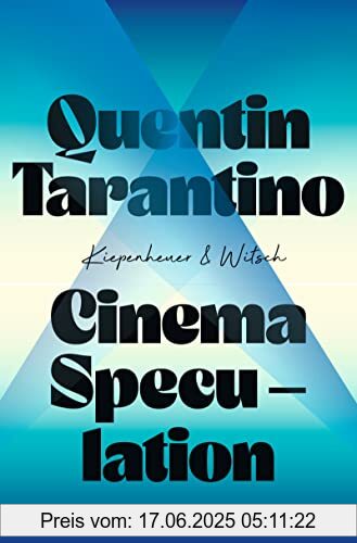 Binding : Gebundene Ausgabe, Edition : 1., Label : Kiepenheuer&Witsch, Publisher : Kiepenheuer&Witsch, medium : Gebundene Ausgabe, numberOfPages : 400, publicationDate : 2022-11-03, releaseDate : 2022-11-03, authors : Quentin Tarantino, translators : Stephan Kleiner, ISBN : 3462004298