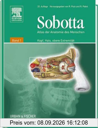Atlas der Anatomie des Menschen, 2 Bde., Bd.1, Kopf, Hals, obere Extremität. 21. neu bearbeitete Auflage