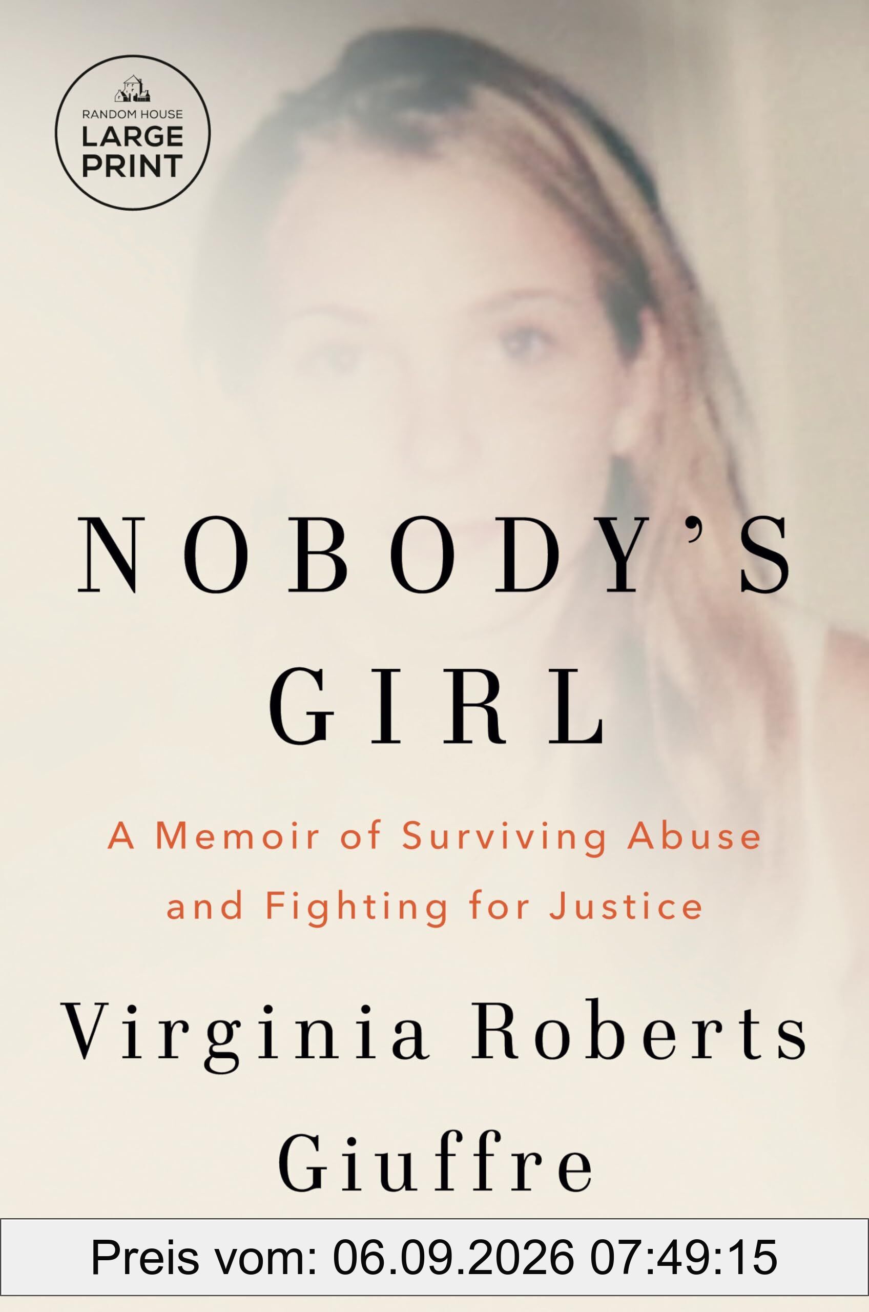 Nobody's Girl.Large Print Edition