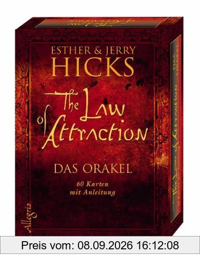 The Law of Attraction (Kartendeck): Das Orakel - 60 Karten mit Anleitung