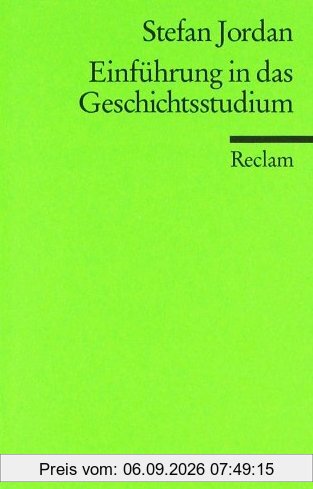 Einführung in das Geschichtsstudium