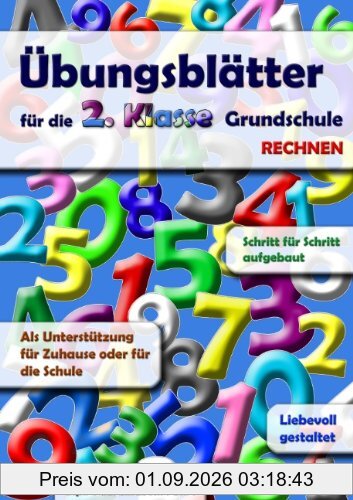Übungsblätter für die 2. Klasse Grundschule: Rechnen
