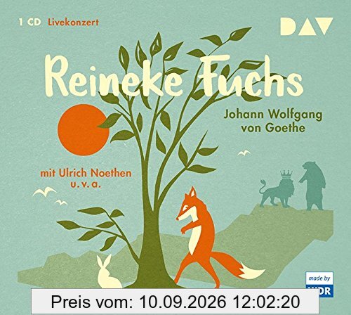 Reineke Fuchs: Livekonzert mit Ulrich Noethen, der WDR Big Band u.v.a. (1 CD)