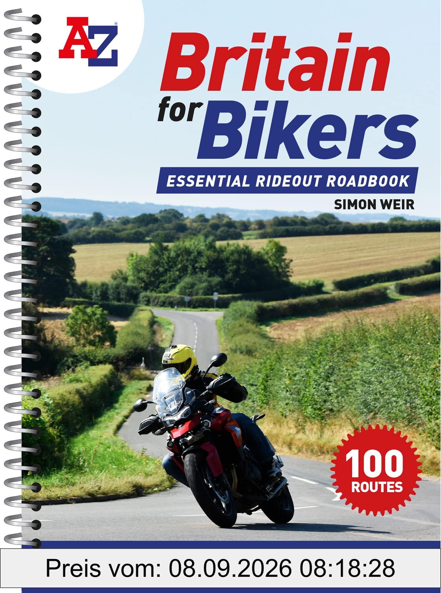A -Z Britain for Bikers: 100 scenic routes around the UK