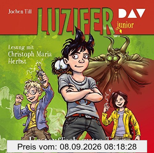 Luzifer junior - Teil 2: Ein teuflisch gutes Team: Lesung mit Christoph Maria Herbst (2 CDs)