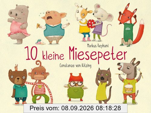 10 kleine Miesepeter: ab 24 Monaten