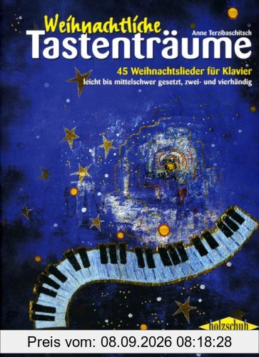 Weihnachtliche Tastentraeume. Klavier, Klavier zu 4 Händen