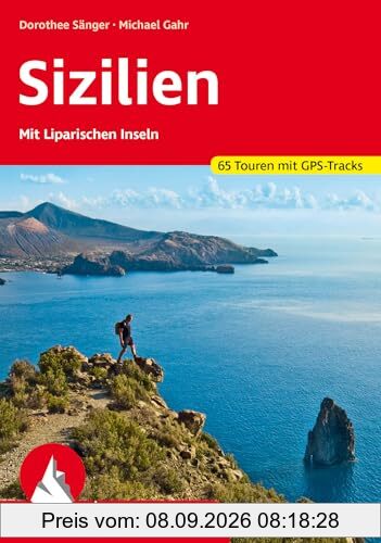 Sizilien: Mit Liparischen Inseln. 65 Touren mit GPS-Tracks (Rother Wanderführer)