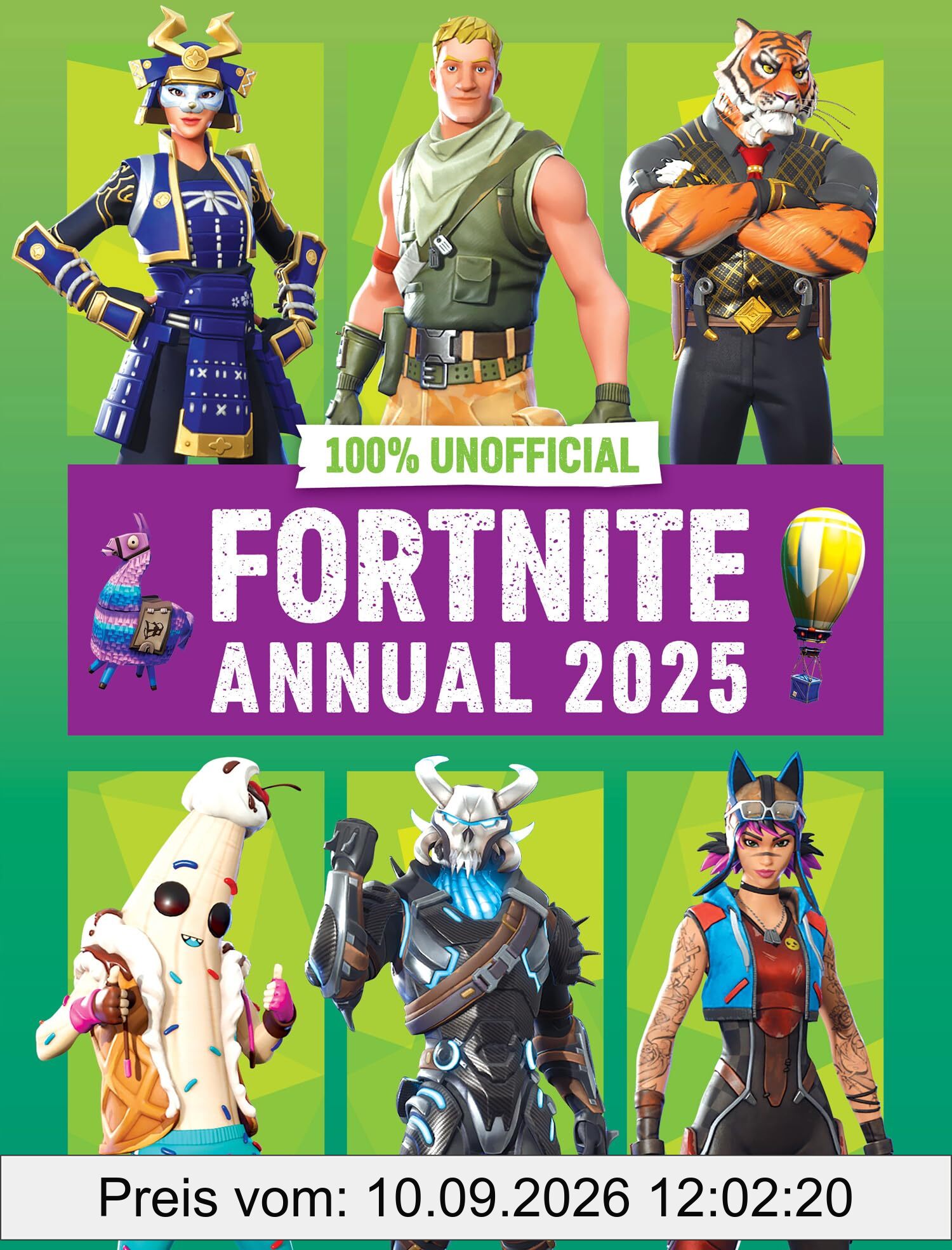 100% Unofficial Fortnite Annual 2025: Perfect for gaming fans, discover the best of the year’s battle royale action with the latest news, tips, hacks and guides to conquer the Fortnite island.