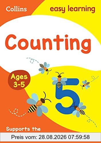 Counting Ages 3-5, Prepare For Preschool With Easy Home Learning (Collins Easy Learning Preschool)