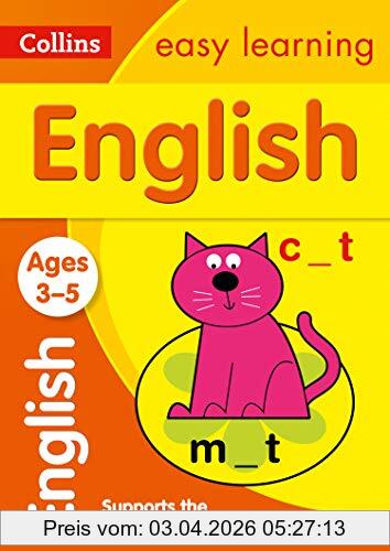 English Ages 3-5 (Collins Easy Learning)