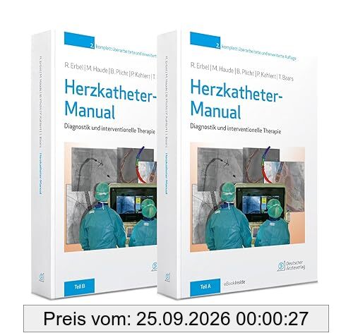 Herzkatheter-Manual: Diagnostik und interventionelle Therapie, in 2 Bänden, inkl. eBook inside