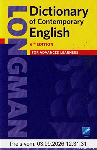 Longman dictionary of contemporary English : for advanced learners