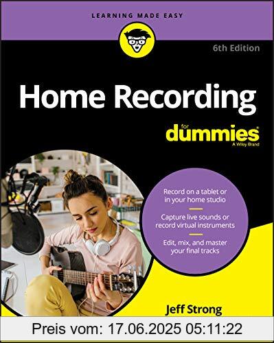 Brand : For Dummies, Binding : Taschenbuch, Edition : 6., Label : For Dummies, Publisher : For Dummies, medium : Taschenbuch, numberOfPages : 448, publicationDate : 2020-12-17, authors : Jeff Strong, ISBN : 111971110X