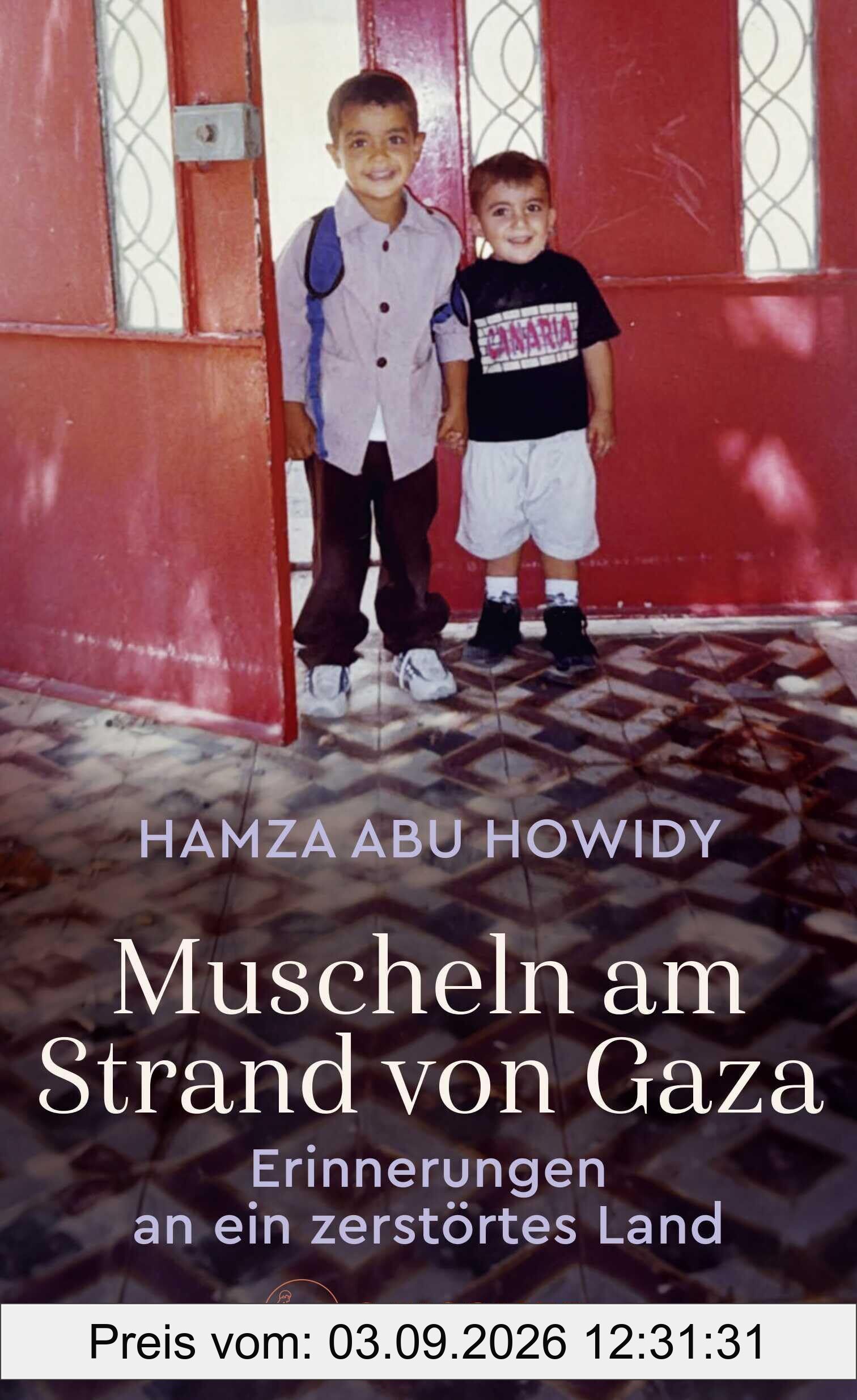 Muscheln am Strand von Gaza