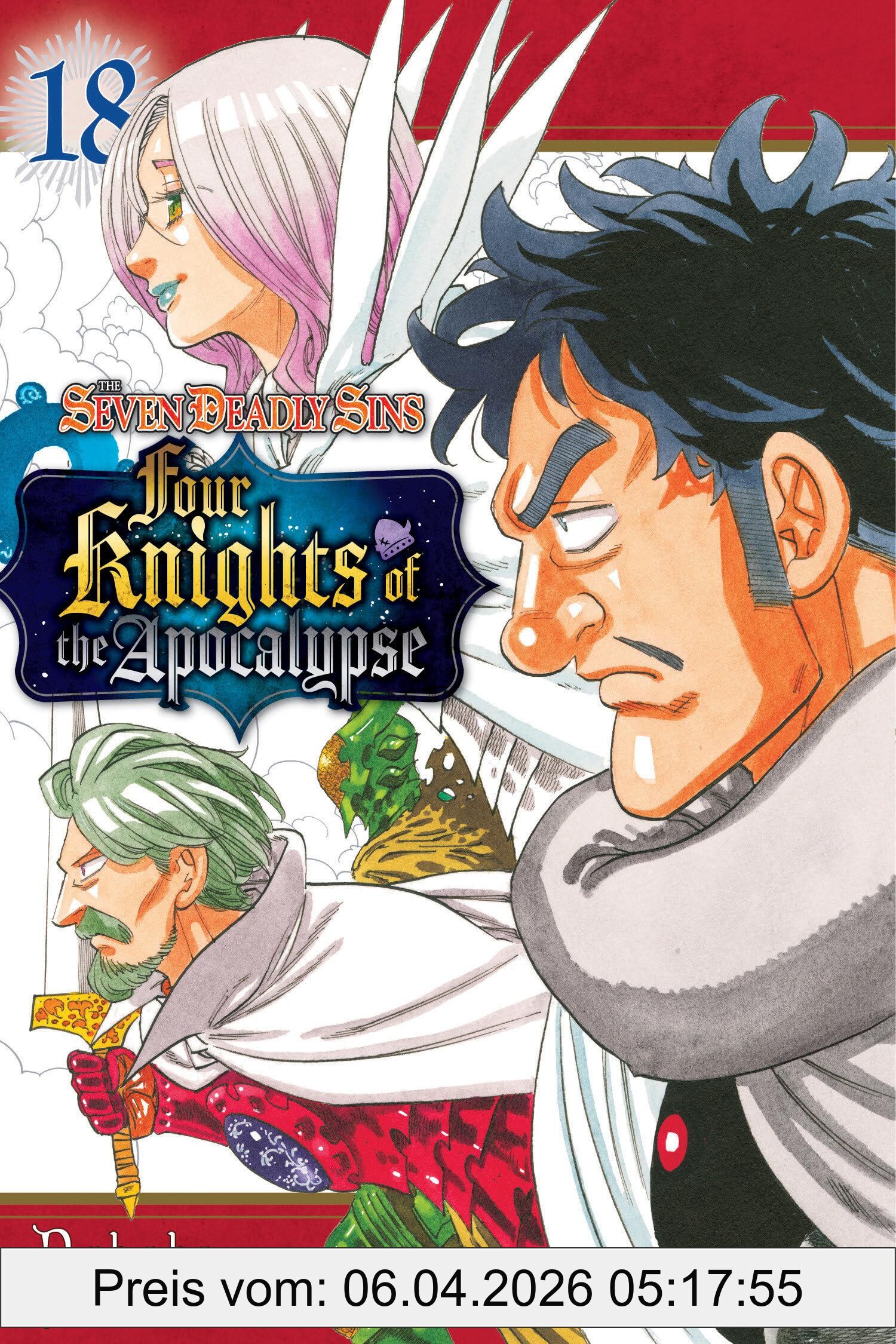 Nakaba Suzuki The Seven Deadly Sins, Four Knights Of The Apocalypse 18