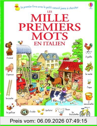 Les mille premiers mots : en italien