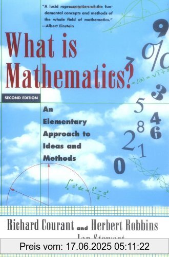 Binding : Taschenbuch, Edition : Second., Label : Oxford University Press, U.S.A., Publisher : Oxford University Press, U.S.A., NumberOfItems : 1, medium : Taschenbuch, numberOfPages : 592, publicationDate : 1996-07-18, authors : Richard Courant, publishers : Ian Stewart, languages : english, ISBN : 0195105192