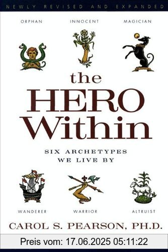 Binding : Taschenbuch, Edition : Revised., Label : HarperOne, Publisher : HarperOne, NumberOfItems : 1, medium : Taschenbuch, numberOfPages : 368, publicationDate : 1998-07-08, releaseDate : 1998-07-08, authors : Carol S. Pearson, languages : english, ISBN : 0062515551