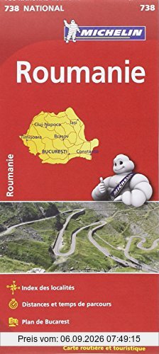 Carte Roumanie Michelin