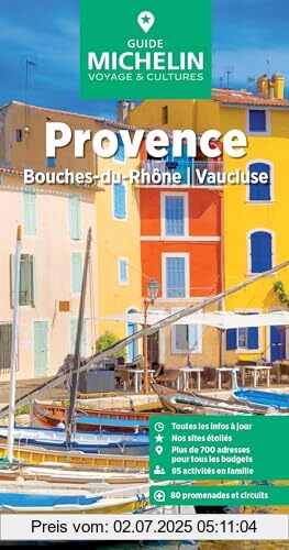 Die Buchhandlung in Oelde hat das Buch Michelin Le Guide Vert Provence: Bouches-du-Rhône, Vaucluse (MICHELIN Grüne Reiseführer)