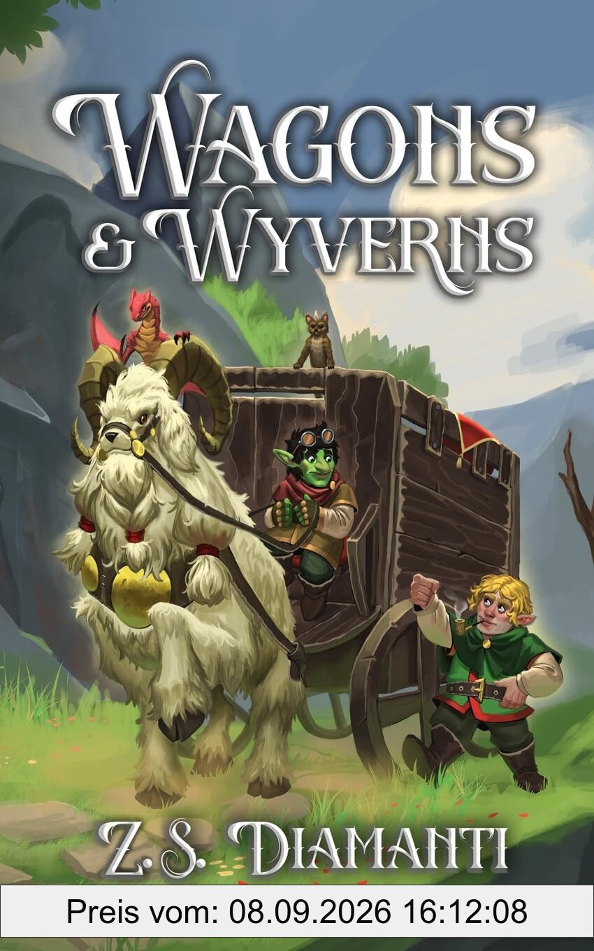 Wagons & Wyverns: A Cozy Fantasy (Fables of Finlestia)