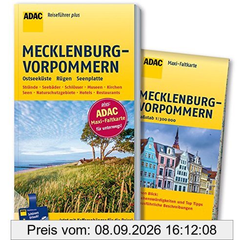 ADAC Reiseführer plus Mecklenburg-Vorpommern: mit Maxi-Faltkarte zum Herausnehmen