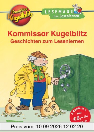 LESEMAUS zum Lesenlernen Sammelbände: Kommissar Kugelblitz Geschichten zum Lesenlernen