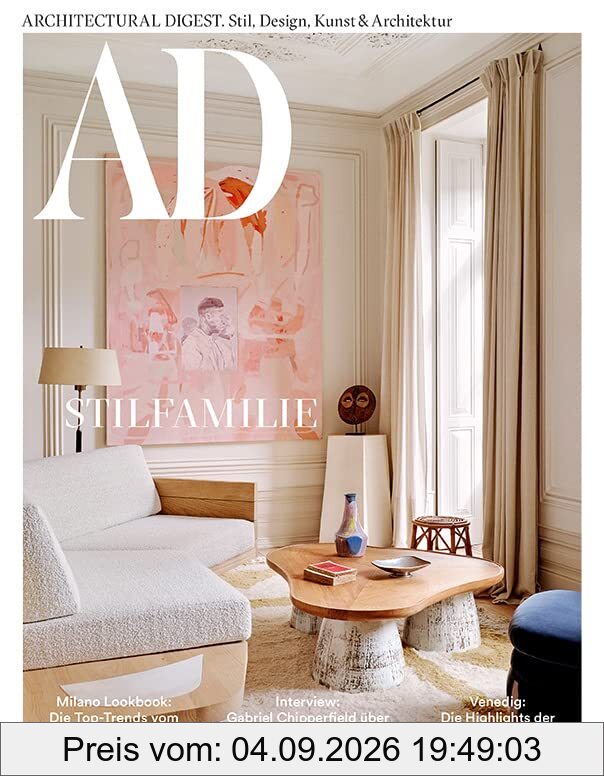 AD Architectural Digest 6/2023 Stilfamilie