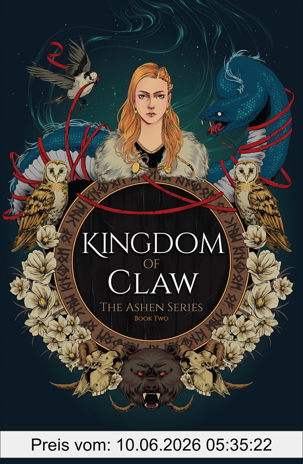 Demi Winters Kingdom Of Claw, The Epic Viking Romantasy BookTok Sensation With Slow Burn Tension And Enemies To Lovers Romance (Ashen)