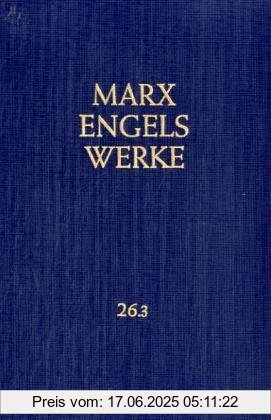 Binding : Taschenbuch, Edition : 6. A., Label : Dietz, Berlin, Publisher : Dietz, Berlin, medium : Taschenbuch, numberOfPages : 663, publicationDate : 1993-01-01, authors : Friedrich Engels, Karl Marx, publishers : Institut für Marxismus-Leninismus beim ZK der SED., languages : german, ISBN : 3320002309