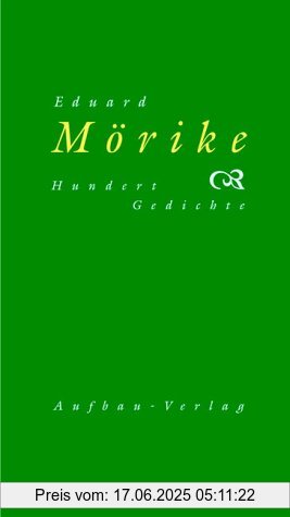 Binding : Gebundene Ausgabe, Edition : 1, Label : Aufbau Verlag, Publisher : Aufbau Verlag, medium : Gebundene Ausgabe, numberOfPages : 217, publicationDate : 2004-03-01, authors : Eduard Mörike, publishers : Reiner Wild, languages : german, ISBN : 3351030096
