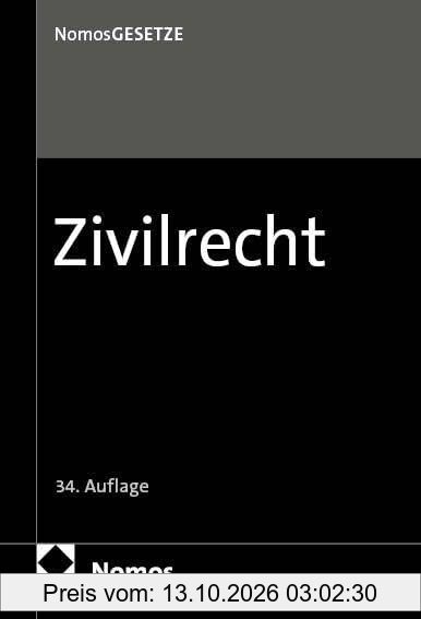Zivilrecht: Textsammlung (Nomos Gesetze - Zivilrecht)