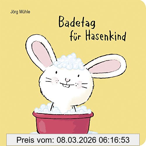 Jörg Mühle Badetag Für Hasenkind